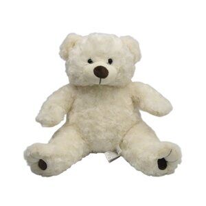 The Bear Factory Cream Teddy Bear Plush Stuffed Toy